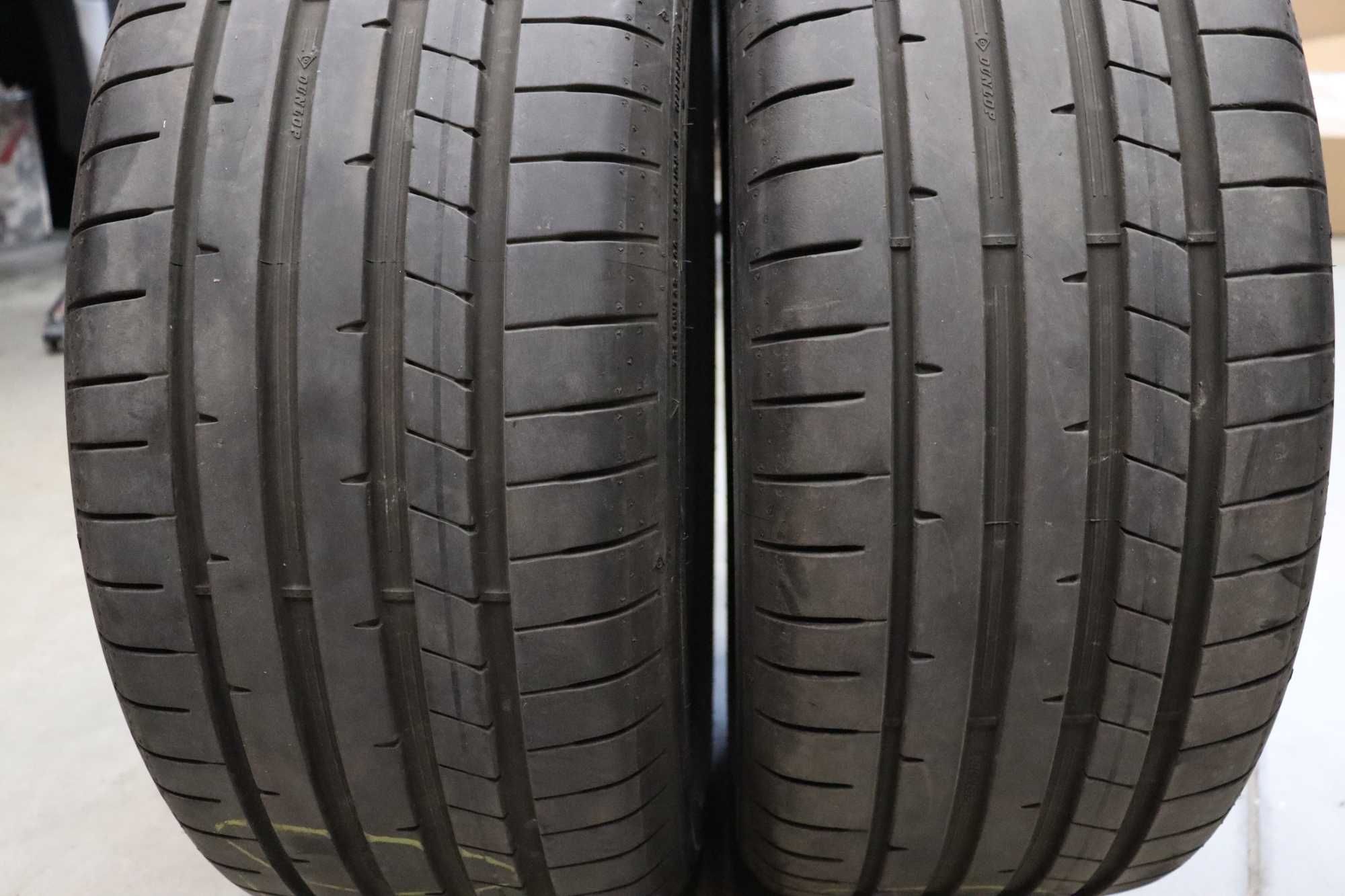 2 бр. летни гуми DUNLOP SPORT MAXX RT2 255/40 R19 Dot 21г, 6,5-7мм