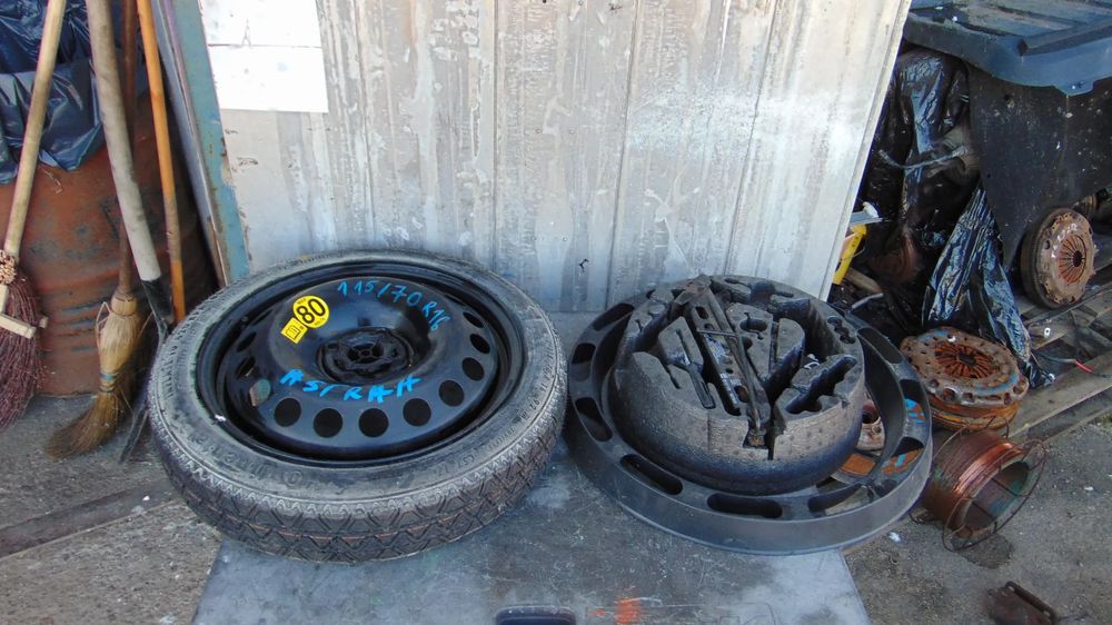 Roata rezerva Slim R16,Opel Astra H+chit cric cheie si ampora