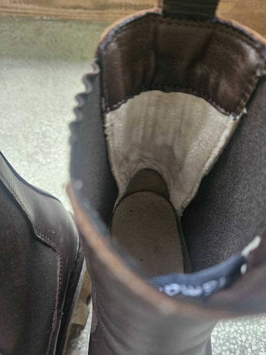 Почти нови дамски зимни боти Tamaris номер, естествена кожа