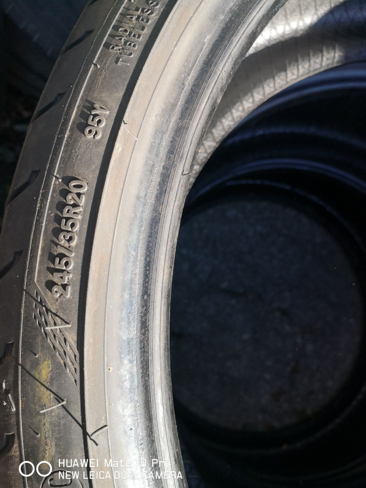 245 35 20 цола предни 275 30 20 задни гуми спорт пакет Goodyear