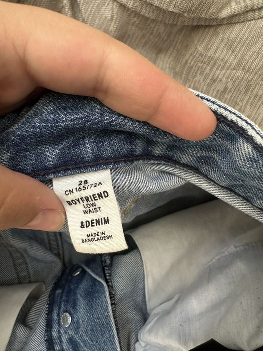 Джинсы рванки Denim