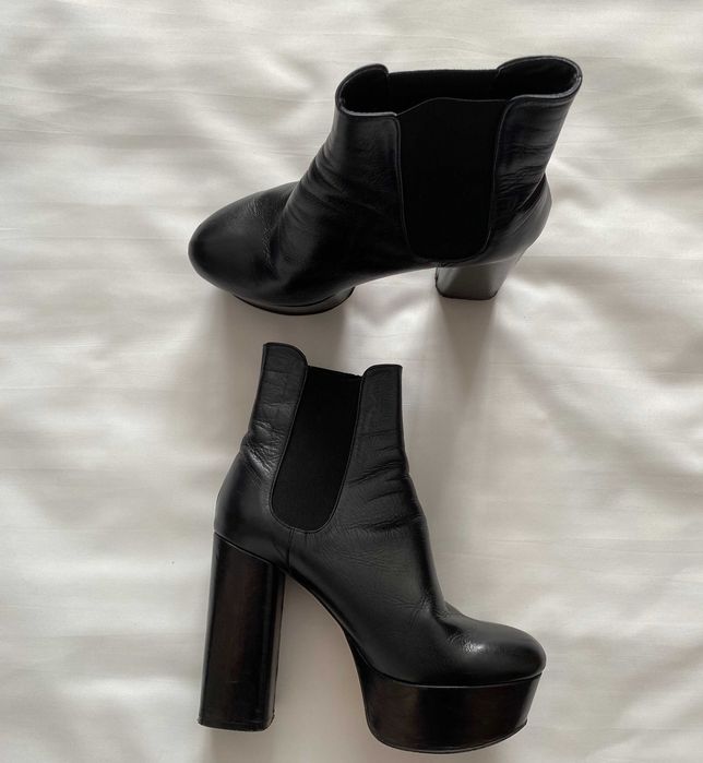 Botine dama, Mineli, piele naturala, 38