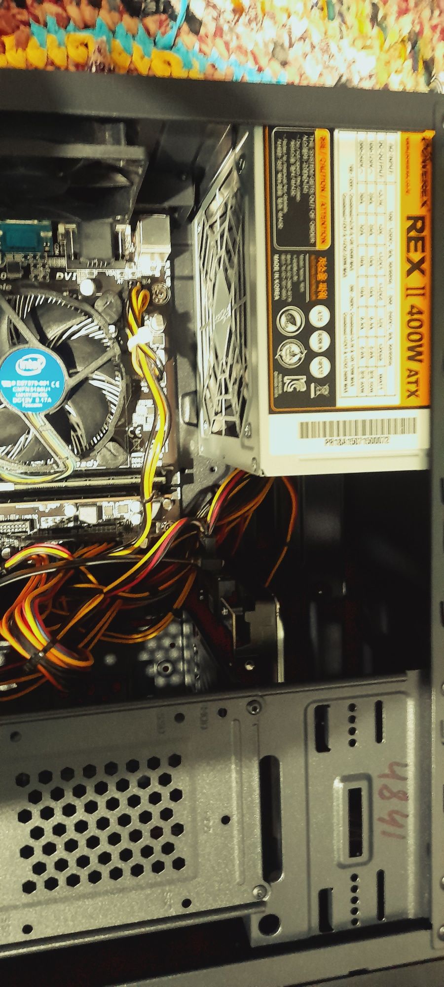 H81M процессор i3 4160 оперативка 8gb  hard 500gb Toshiba