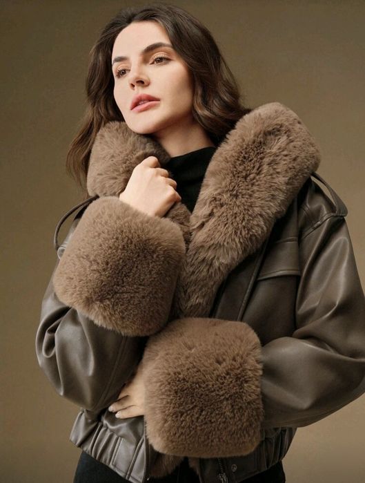 ново дамско зимно яке с пух