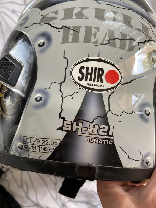 Пистова Каска За Мотор Shiro Размер XXL 61см