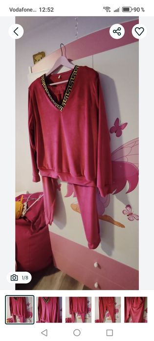 Trening dama din velur 46