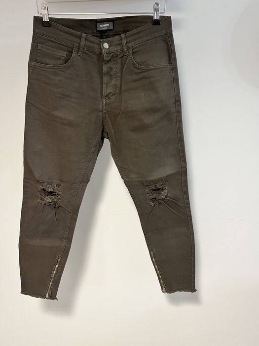 Blugi Nohow Style slim fit maro