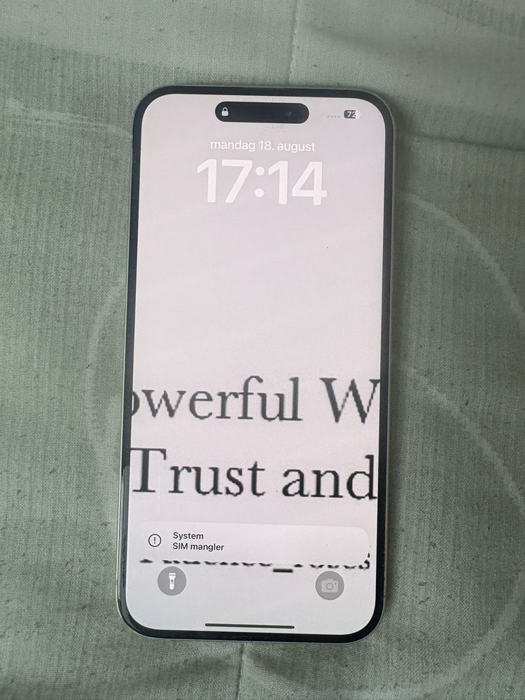Vand iphone 15.