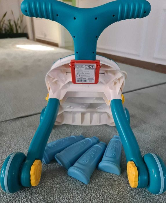 Antemergator 2 in 1 transformabil in Masuta cu activitati, 6 luni+