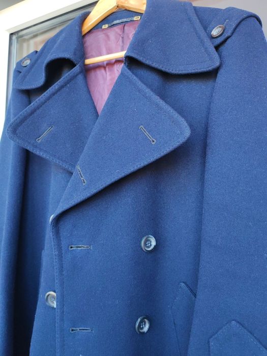 Palton L bărbătesc 100% lână virgină