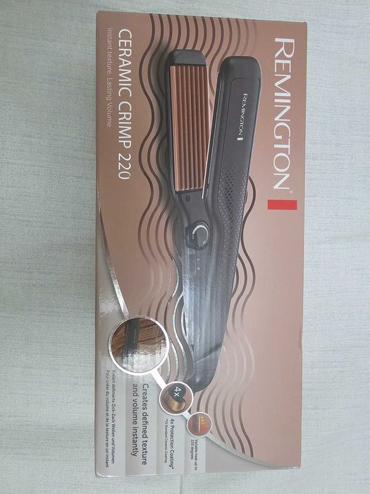 Placă de creponat părul Remington Ceramic Crimp 220 – doar testată