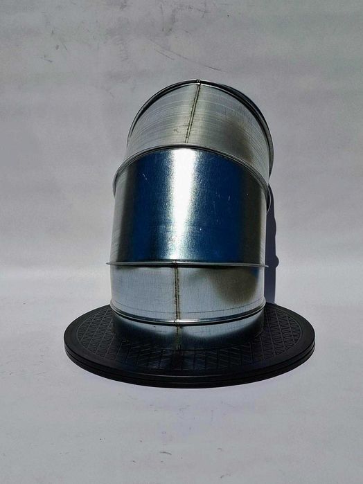 Коляно за аспирация ф250 поцинковано