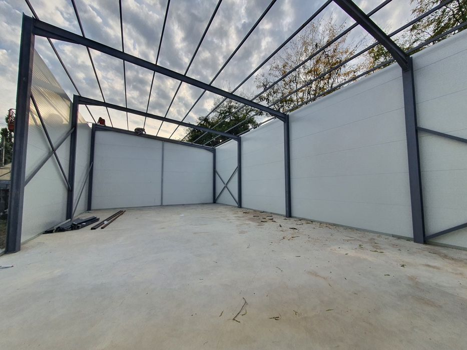 Hala structura metalica pentru suruburi showroom depozitare service