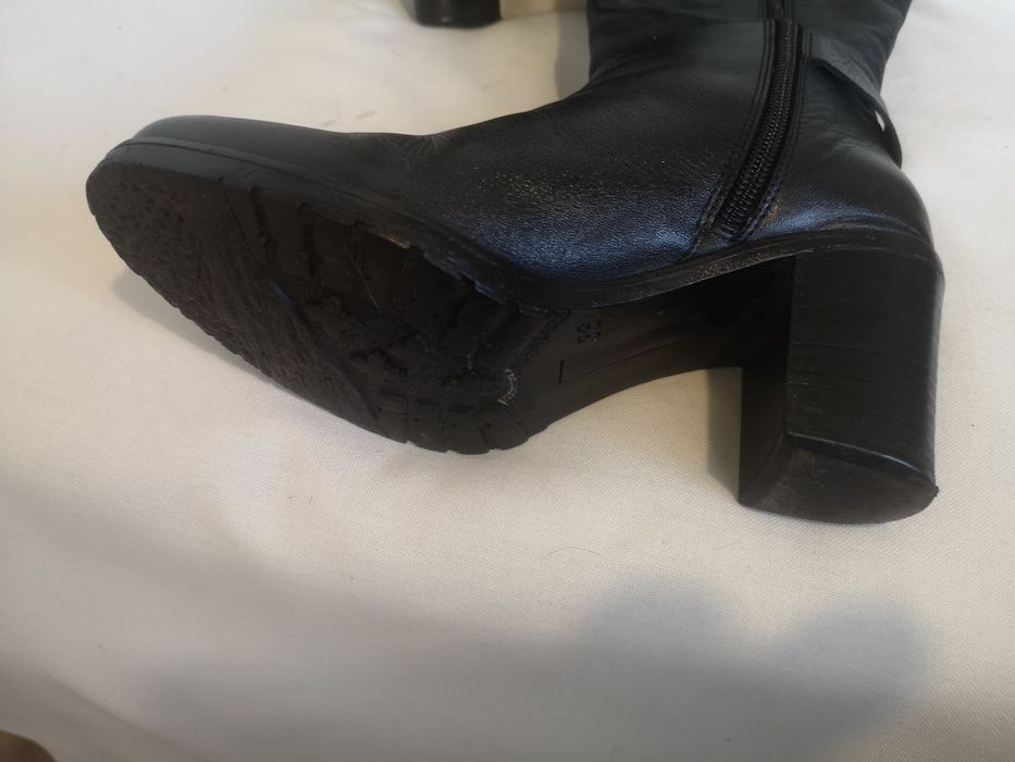 Ботуши естествена кожа, номер 36