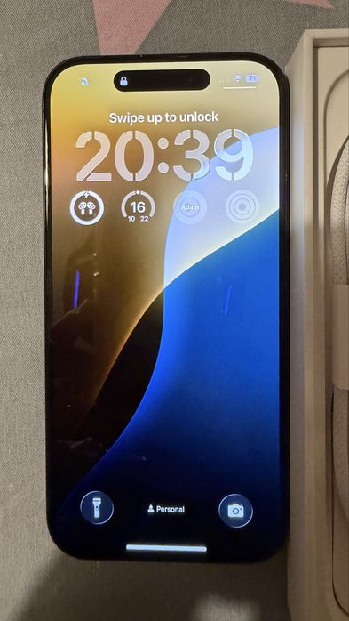 Vand Iphone 15 Pro 128GB Blue Titanium