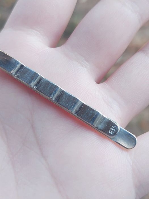 Ac de cravata din argint de 835