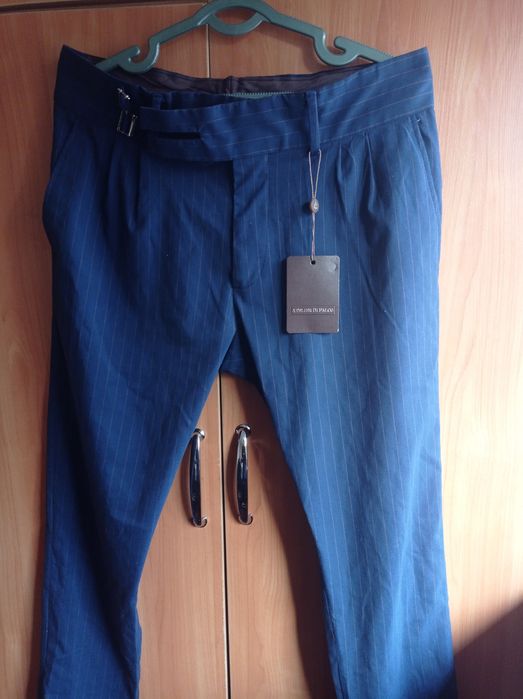 Shim 31 32 razmerda‼️ kiyilmagan ‼️ yangi koʻk  rangda italyan stilda