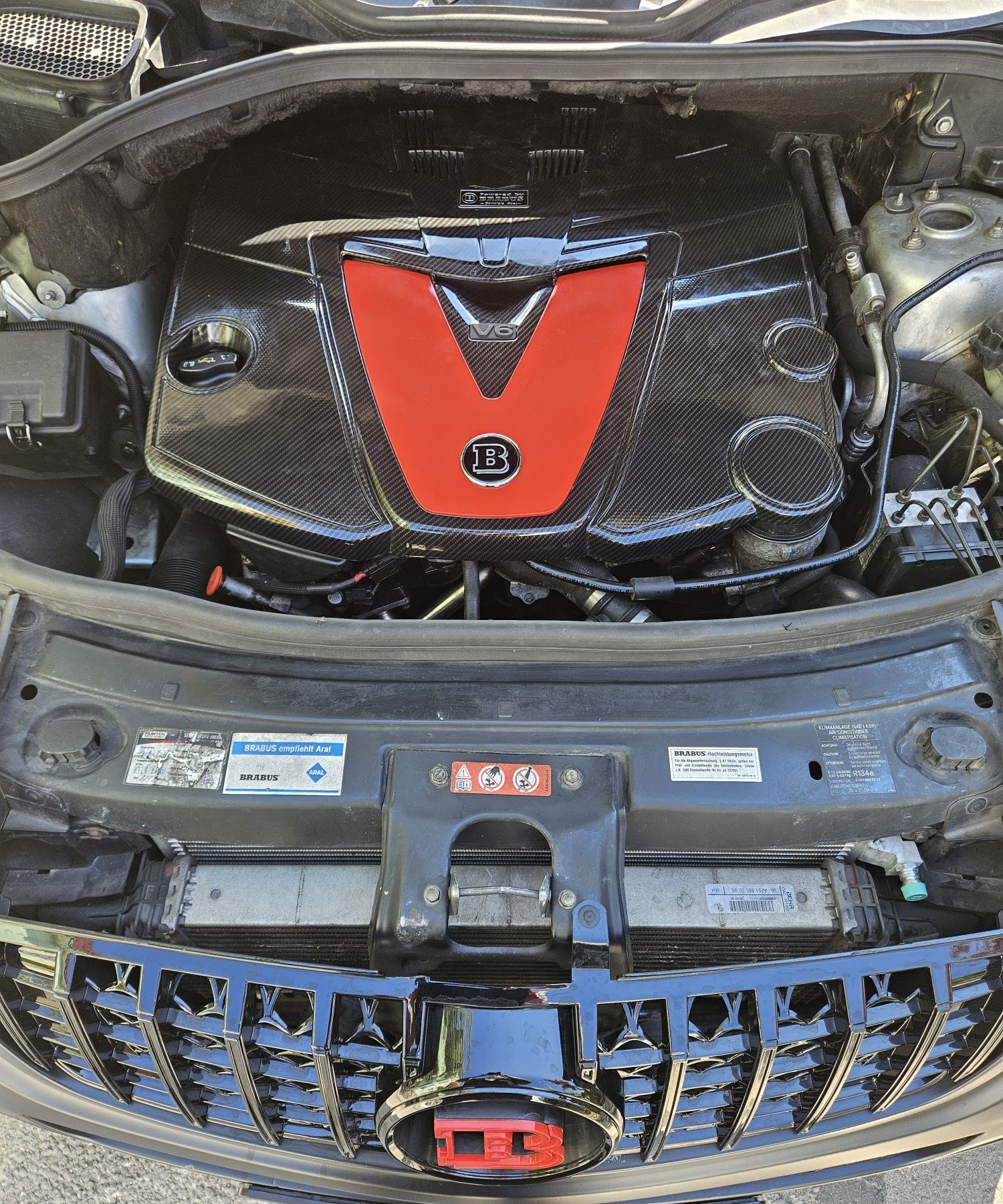 MERCEDES W164 320cdi Пълен Brabus Пакет