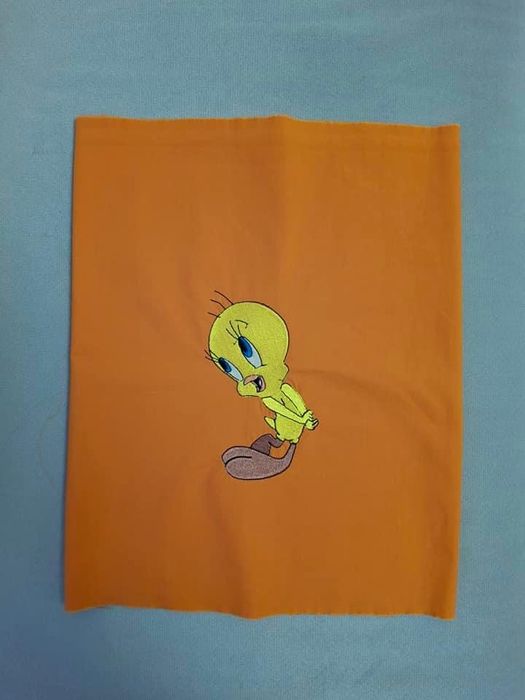 Saculet cu prosopel personalizate cu broderie ptr copilasi