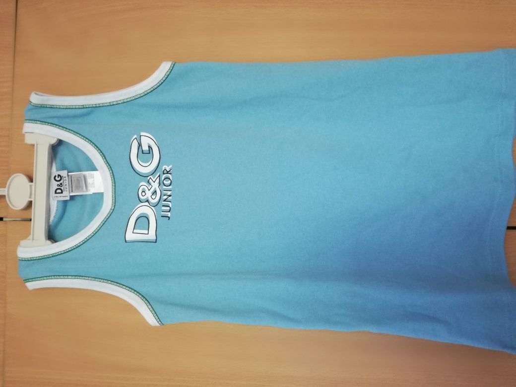 Nou!Maieu băieți 14 ani ,Dolce Gabbana original
