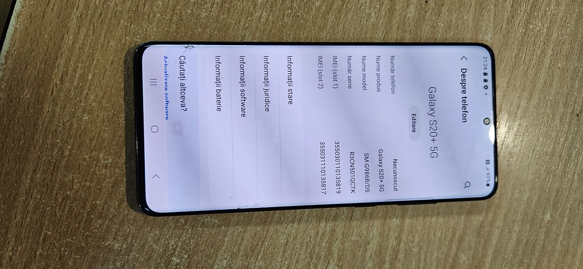 Samsung S20 + plus