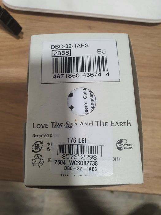 Ceas Casio original cu limba română