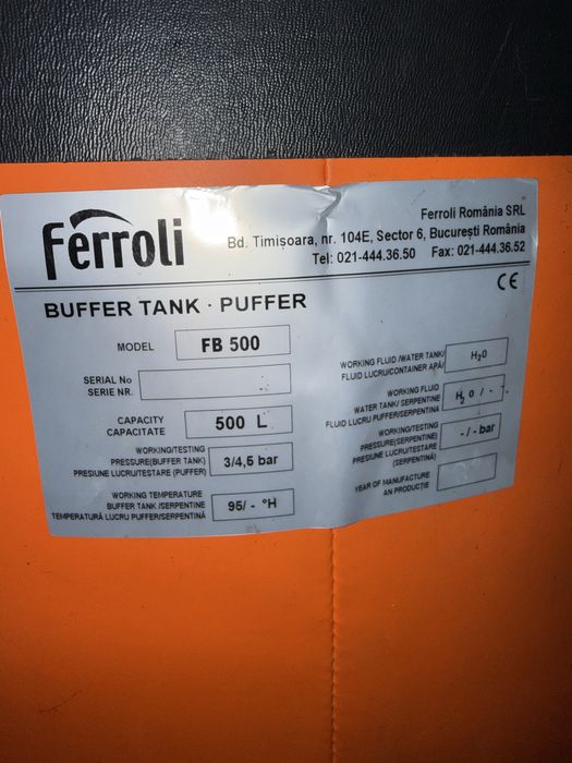 Puffer Ferroli FB 500