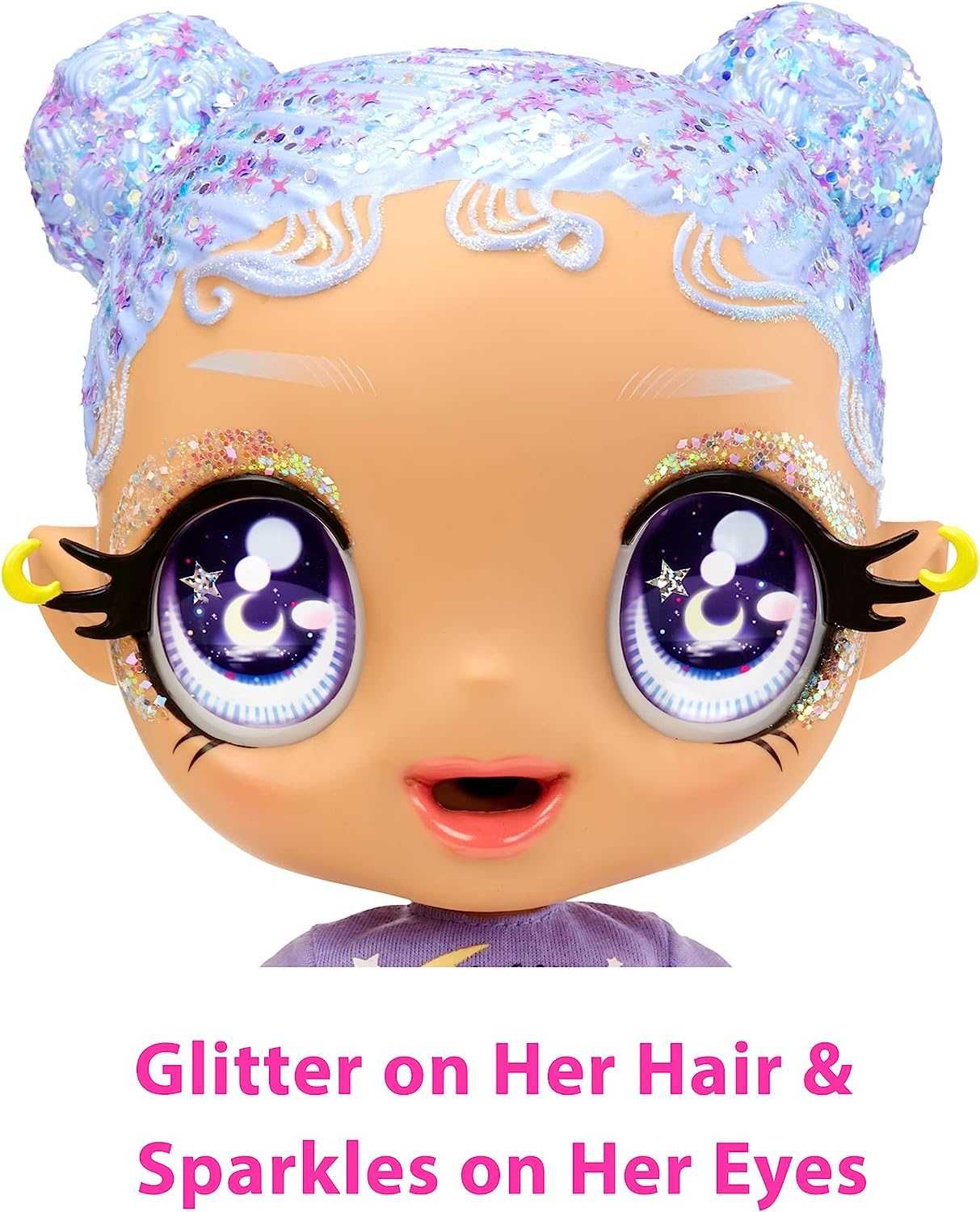 Скидка! MGA Glitter Babyz Selena Stargazer меняет цвет