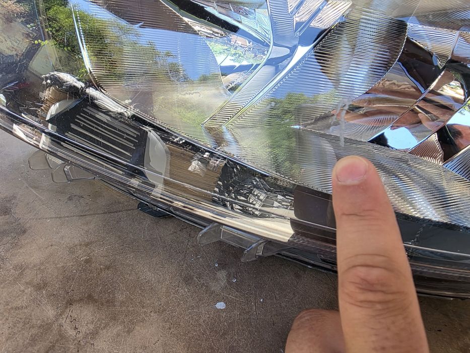 Ford transit connect courier 2016 ляв фар