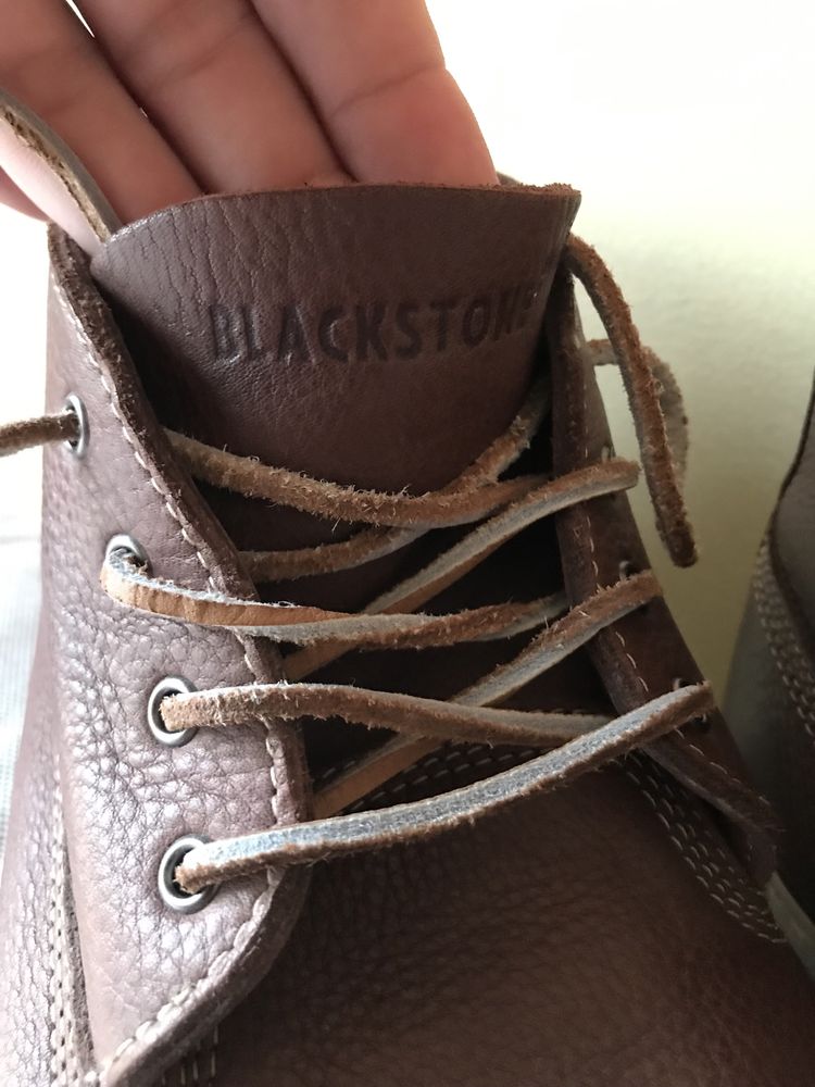 Blackstone кафяви спортно елегантни холандски обувки 48 номер.
