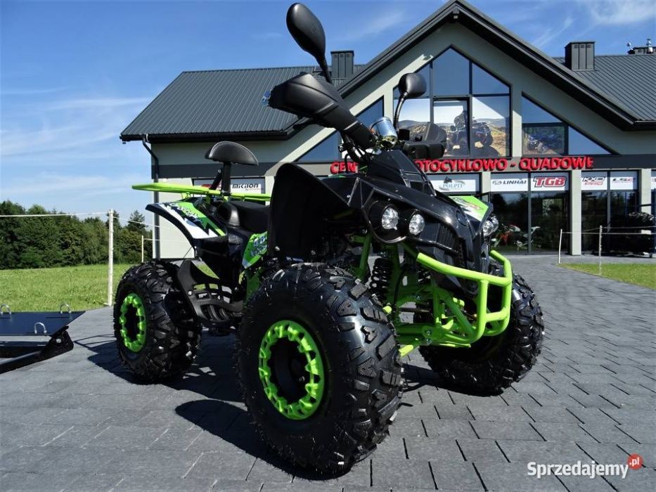 ATV 125cc Warrior Green Lemon Light 2023 NOU import Germany+Garantie