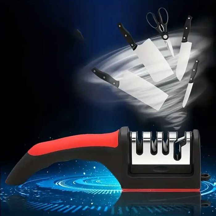 Aparat pentru ascutit cutite si foarfece, 4 in 1