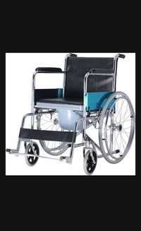Кресло-коляска 112-1 с санитарным оснащением 43 литые до 100кг