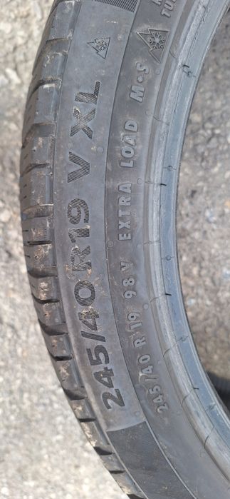 7+mm! 2 бр 245 40 19 Continental premiumcontact ts 860s