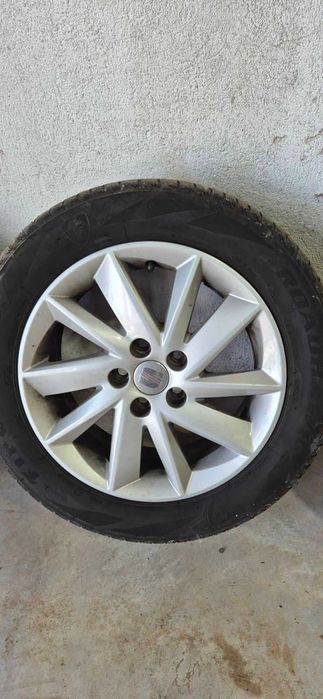 Гуми 185/60 R15 + джанти 5х100 за Сеат Ибиза