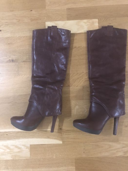 Vand cizme piele marime 37 Burgundy Nine West