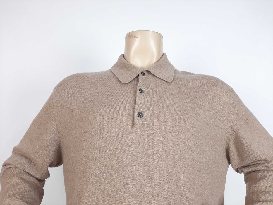 Lodenfrey Polo Sweater - Мъжки пуловер от 100% кашмир размер XL