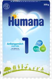 Молочная последующая смесь Humana 1недостатке или отсутствии гр
