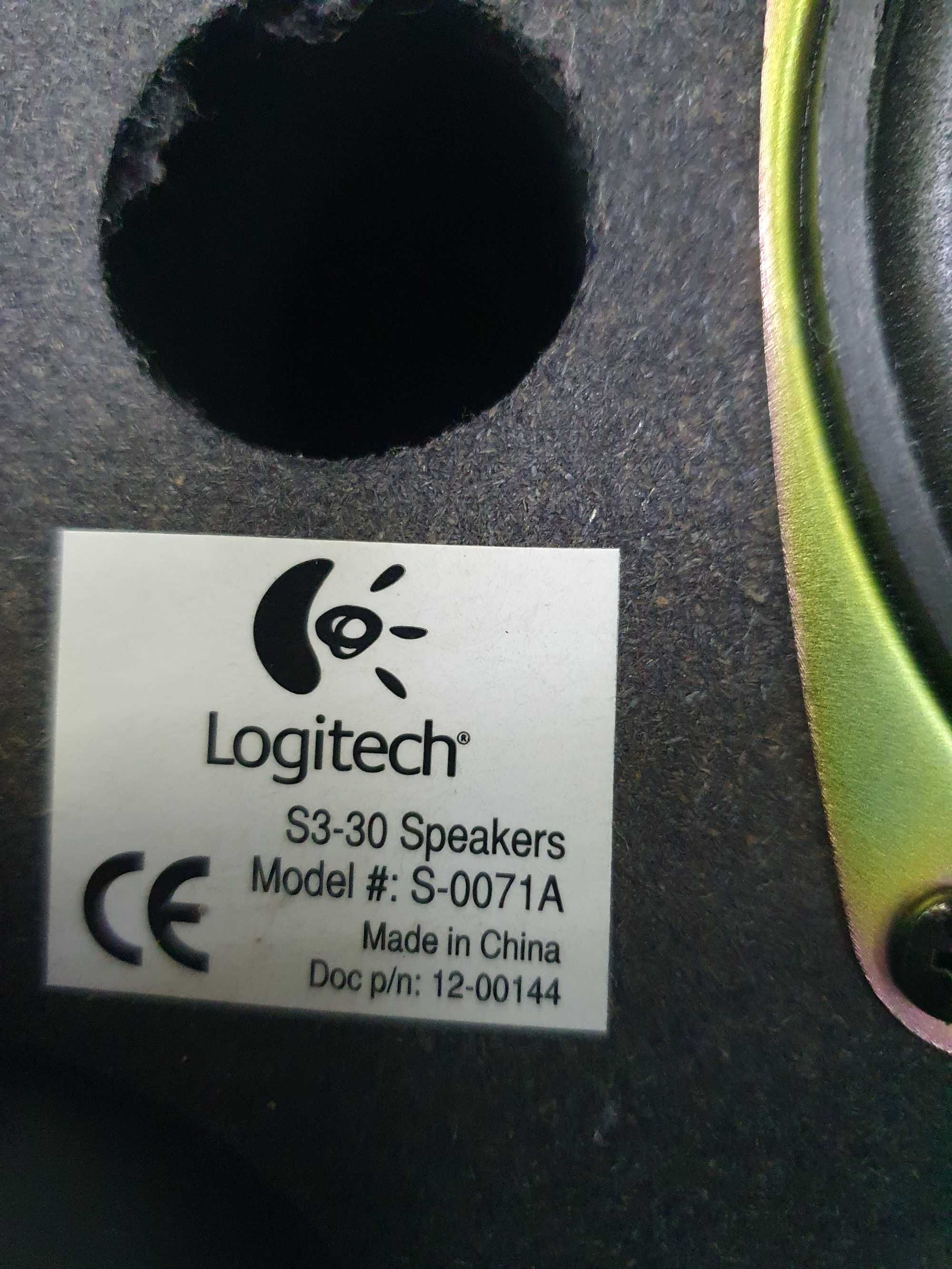 Тонколони за компютър  Logitech S3-30