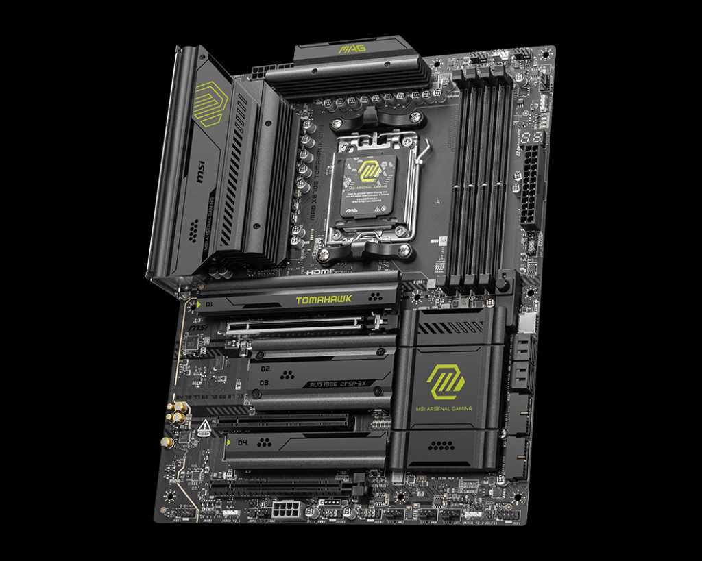 Новая Материнская плата MSI MAG X870E TOMAHAWK WIFI. Сокет AMD AM5.