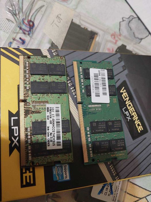 32GB 3200Mhz DDR4 SODIMM CL22 - Samsung, SK Hynix, Origins