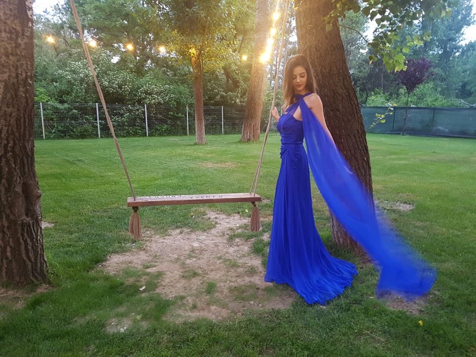 Rochie Oscar lunga deosebita, seara, vara, eveniment!