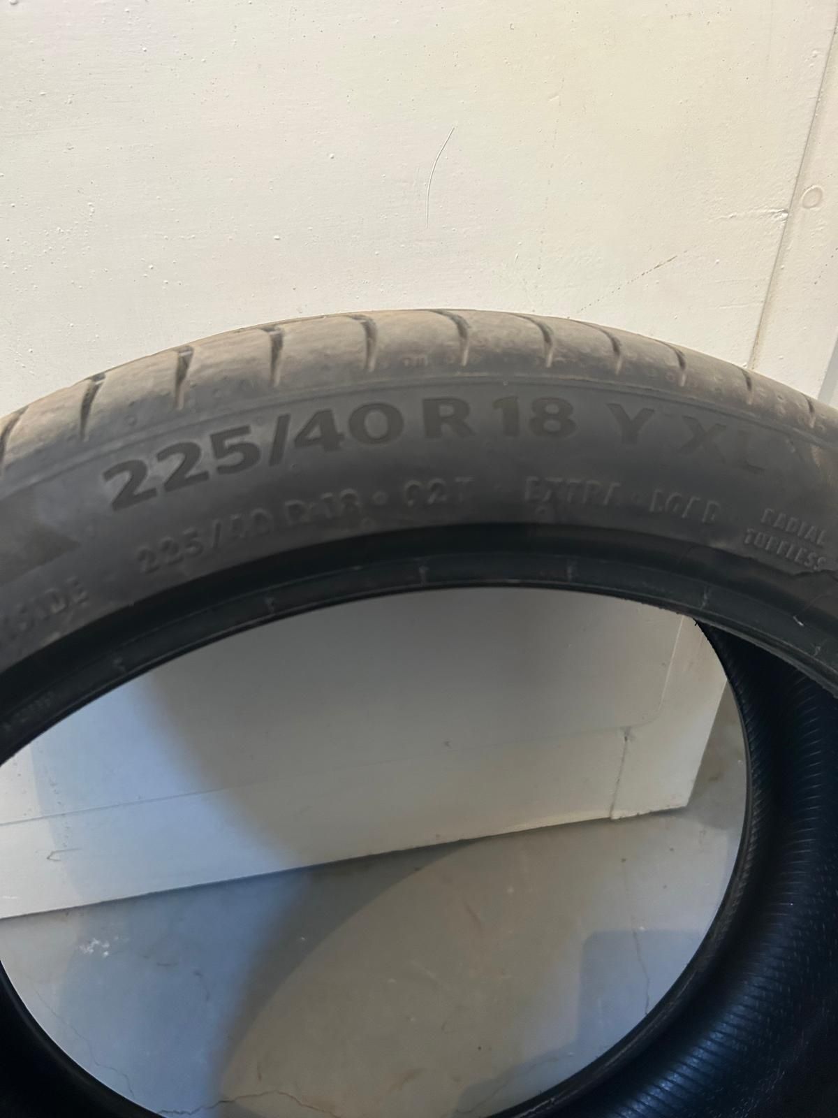 Anvelope Continental si Pirelli 225/40/18