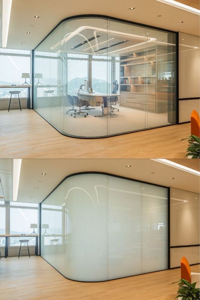 Smart Glass / Смарт плёнка – прозрачность и приватность за секунду