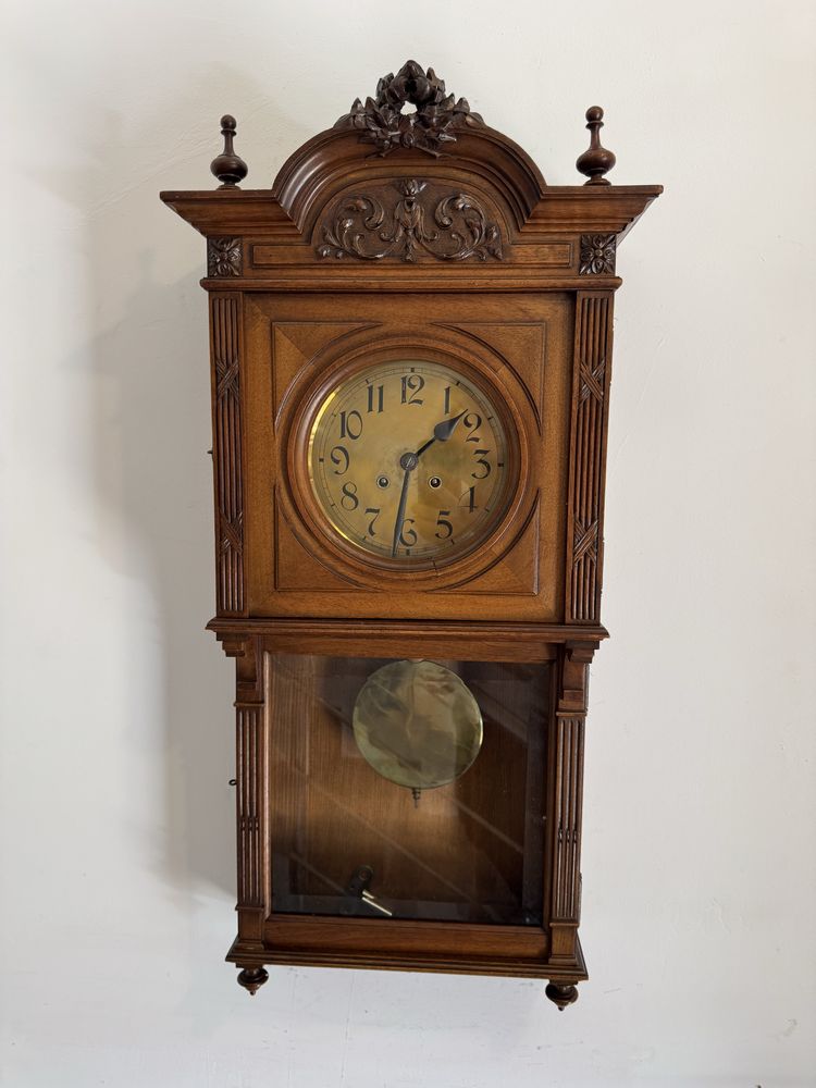 Ceas Pendul// Perete// Kienzle// Sunet Arc Spiralat//