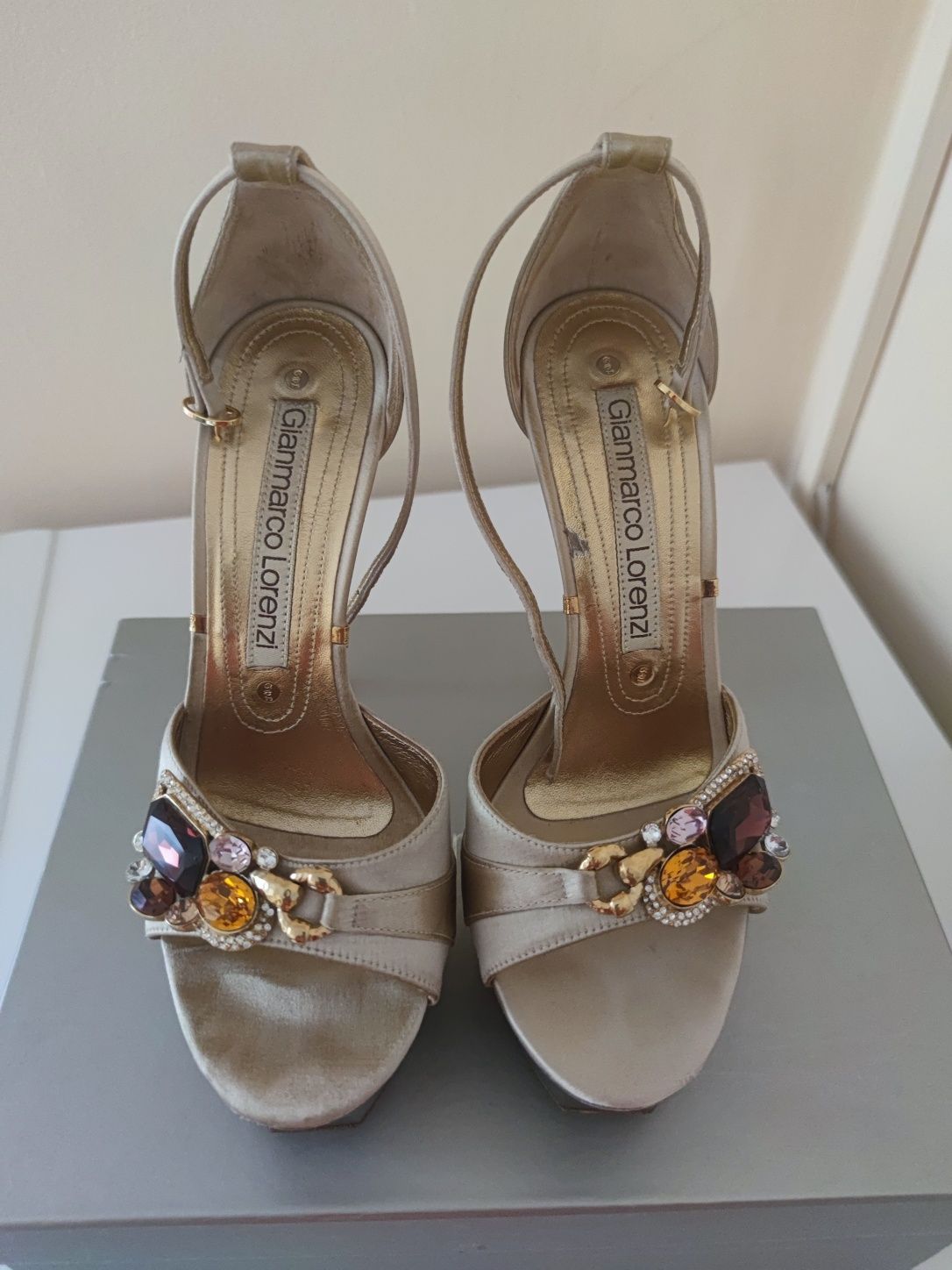 100% Оригинални обувки Gianmarco Lorenzi със сертификат от Couture