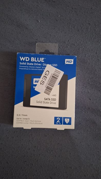 Ssd wd blue 2 tb sata pentru calculator sau leptop