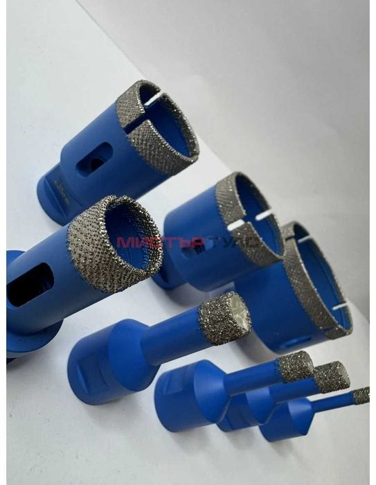 Комплект диамантени боркорони Hegi - 8 части