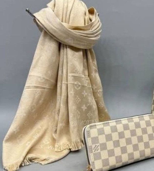 Esarfa cu doua fețe+portofel,super calitate import Franța, saculet