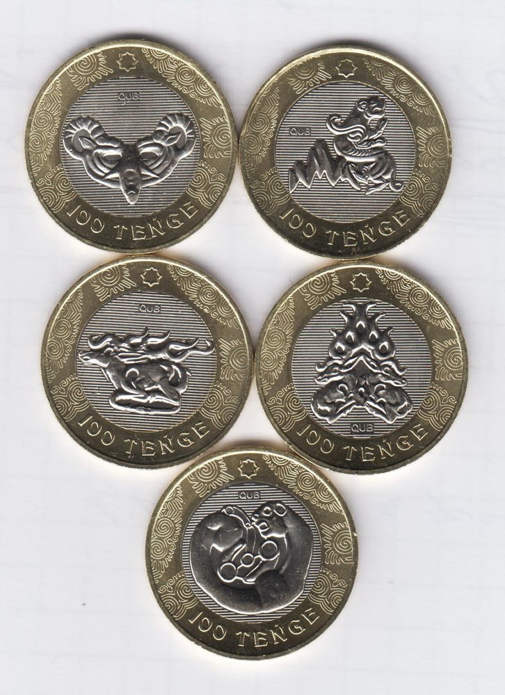 Колекционные монеты 100 тг